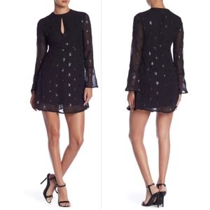 Romeo & Juliet Couture Star Sequin Mini Dress